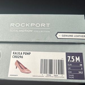 Rockport Patent Leather tan